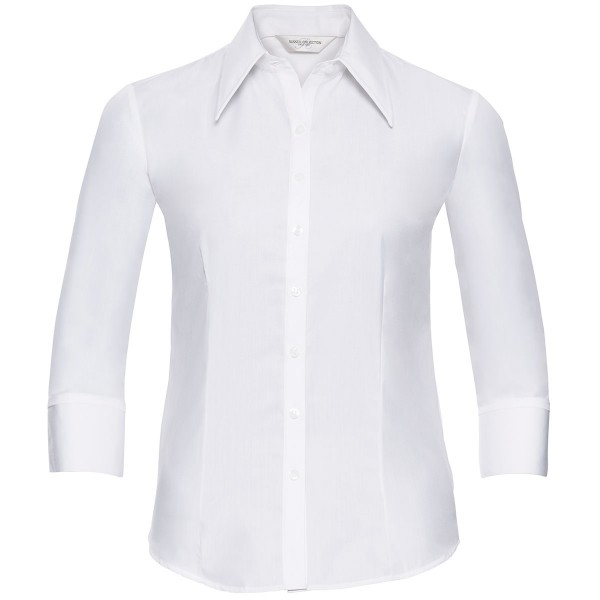 Ladies' ¾ Sleeve Tencel® Fitted Shirt