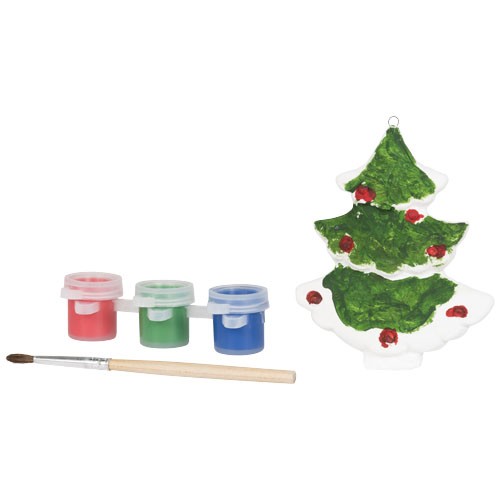 Malen Sie einen Weihnachtsbaum