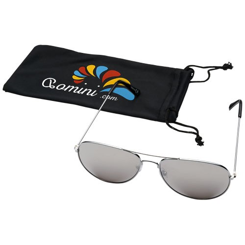 Aviator Sonnenbrille mit farbigen Spiegelgläsern