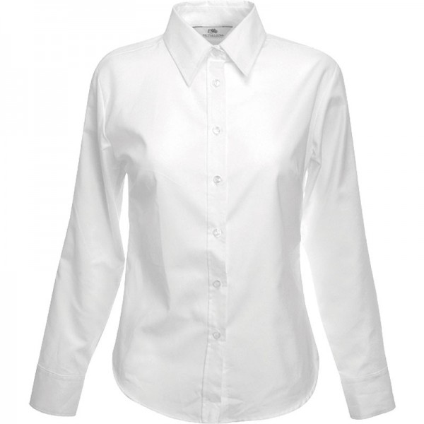 Long Sleeve Oxford Shirt Lady-Fit