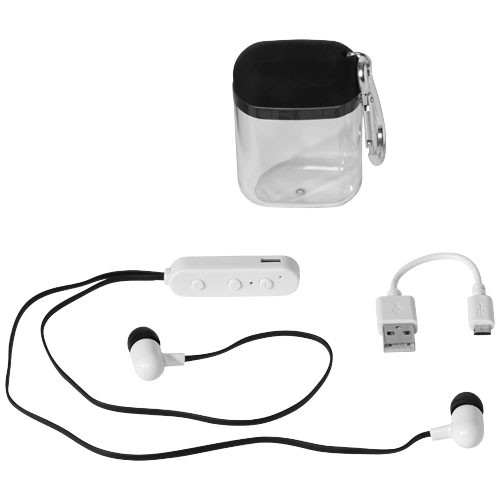 Budget Bluetooth® Ohrhörer mit Karabiner Etui