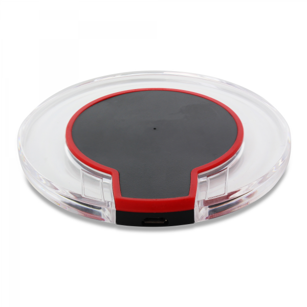 Wireless Charger Glassy Round