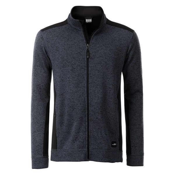 Men's Knitted Workwear Fleece Jacket