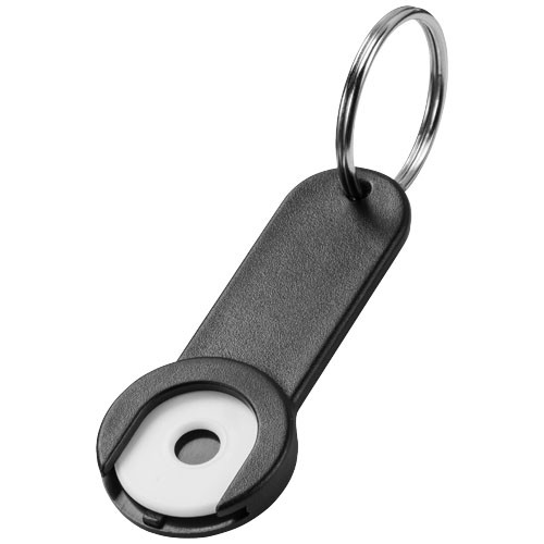 Shoppy Schlüsselanhänger mit Münzhalter