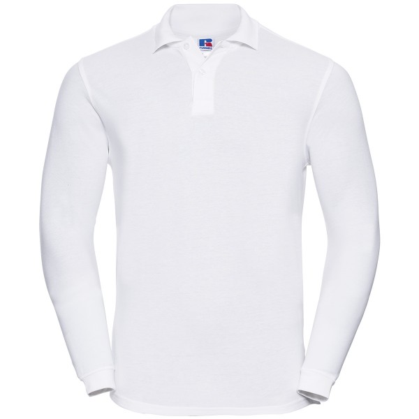 Adults' Long Sleeve Classic Cotton Polo