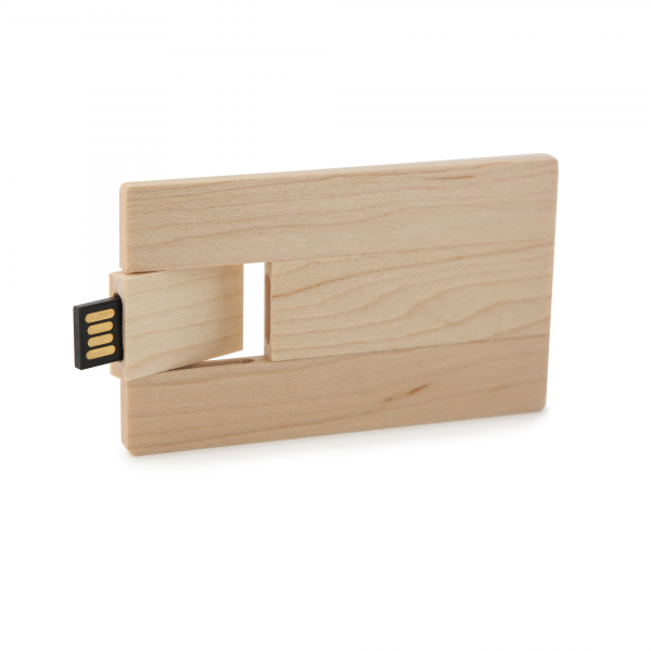 USB Stick Photocard Wood